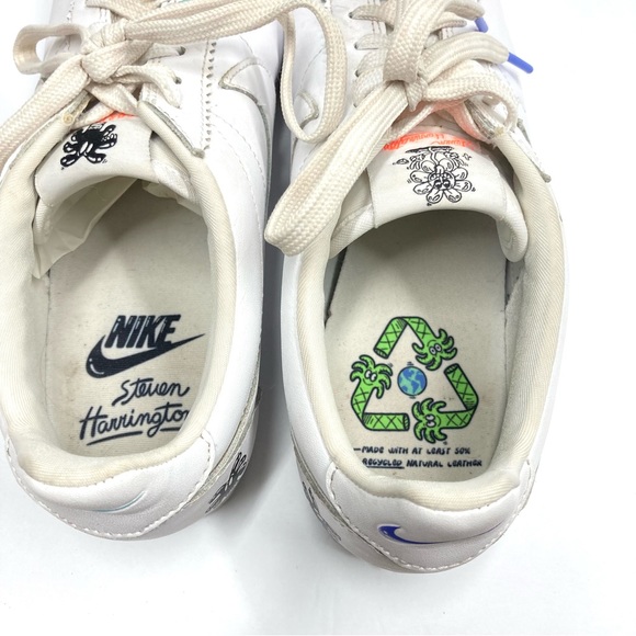 Nike Cortez Steve Harrington Earth Day Sneaker Shoes Size 8 White - Picture 11 of 16